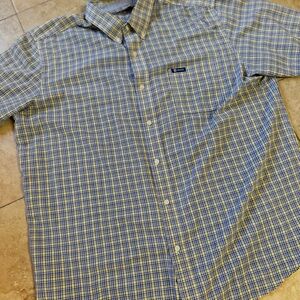 Men's Chaps Plaid Button-Down Shirt